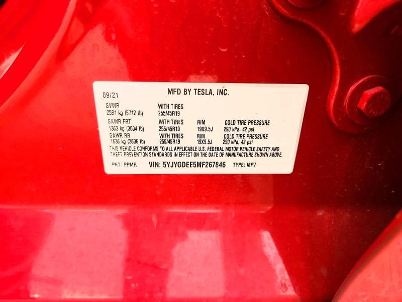 2021 TESLA MODEL Y 12