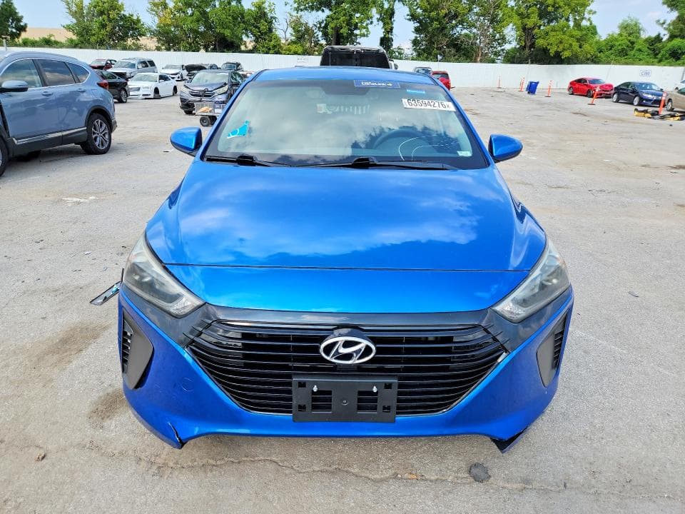 2017 HYUNDAI IONIQ BLUE 6