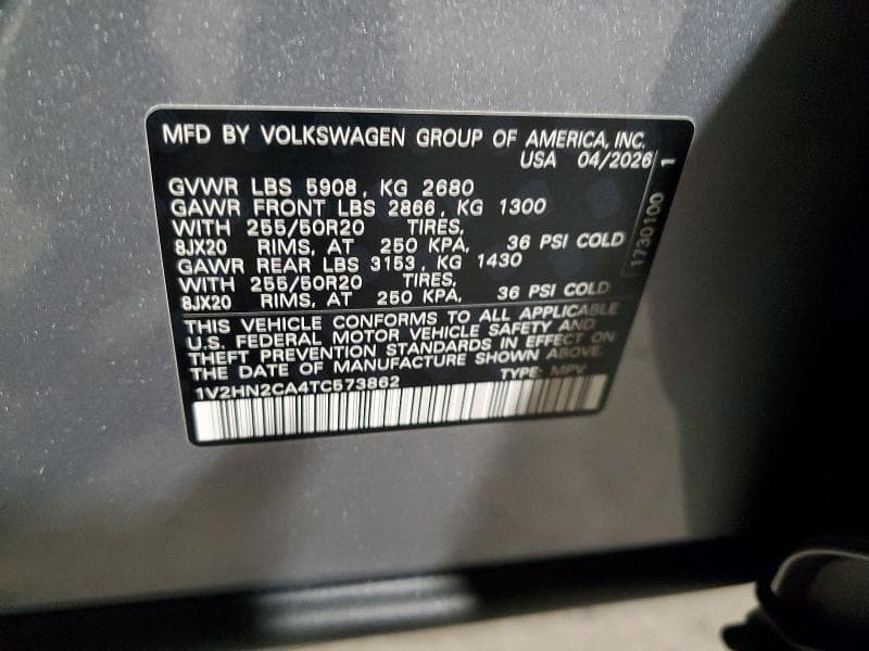 2026 VOLKSWAGEN ATLAS SE 13