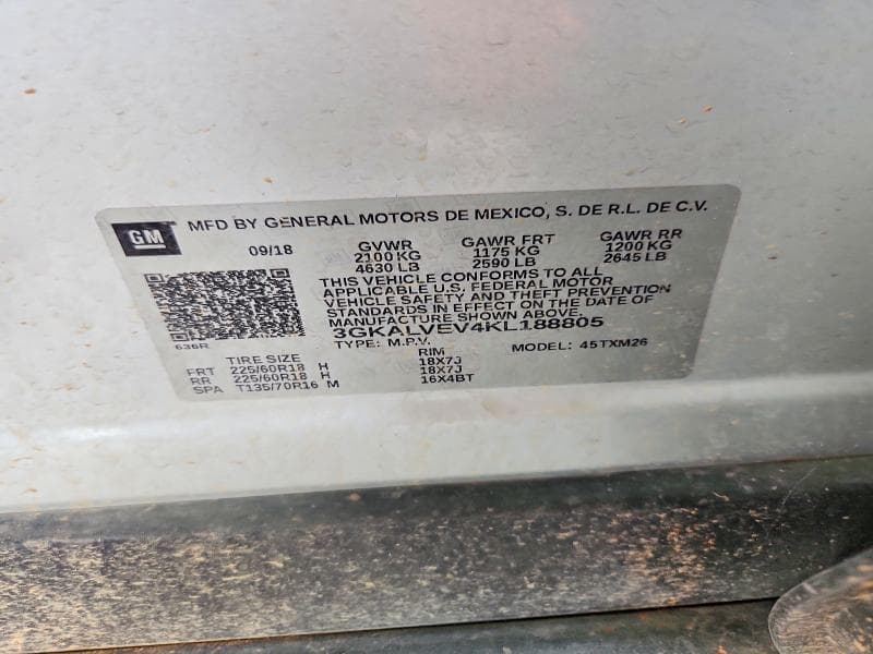 2019 GMC TERRAIN SLT 12