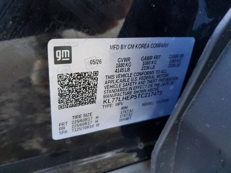 2026 CHEVROLET TRAX 1LT 12