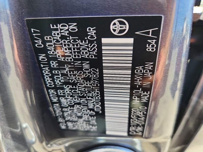 2017 TOYOTA PRIUS C TWO 13