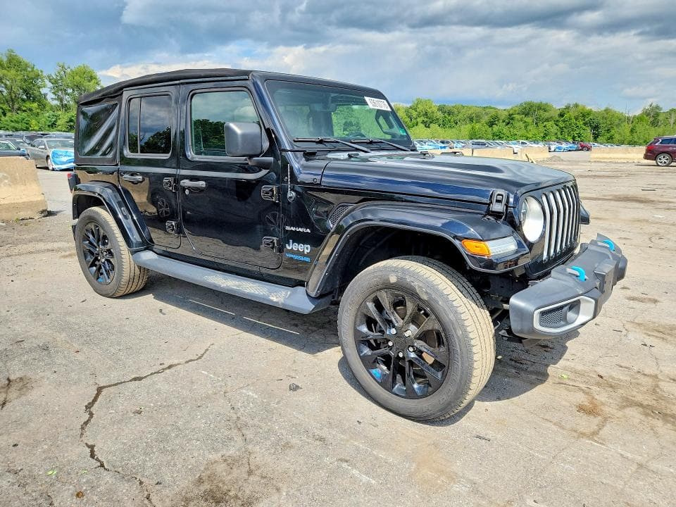 2022 JEEP WRANGLER UNLIMITED SAHARA 4XE 4