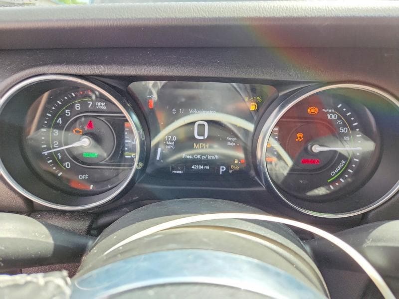 2022 JEEP WRANGLER UNLIMITED SAHARA 4XE 9