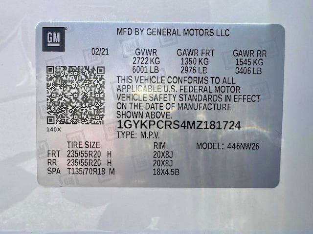 2021 CADILLAC XT6 PREMIUM LUXURY 15