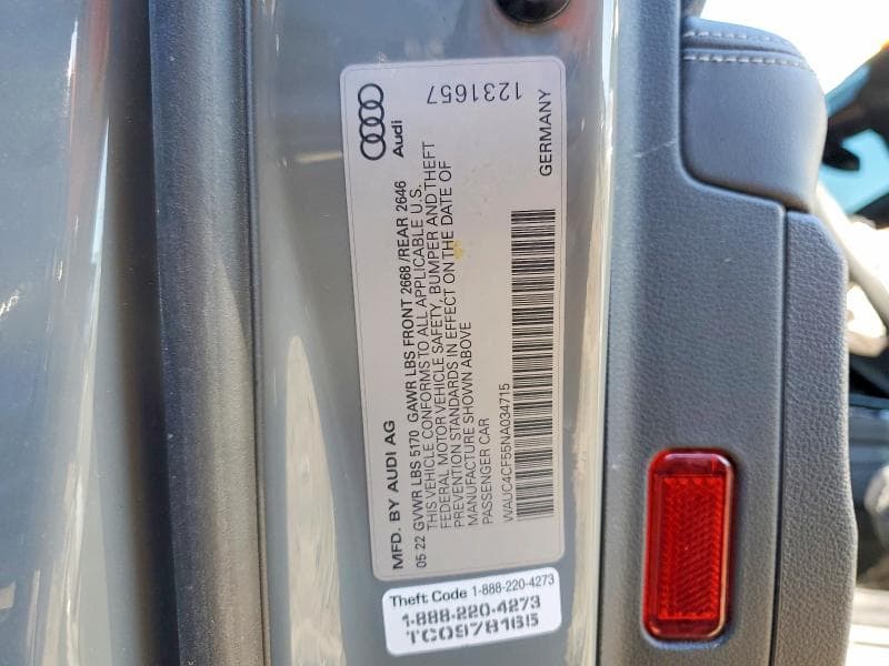 2022 AUDI S5 PREMIUM PLUS 12