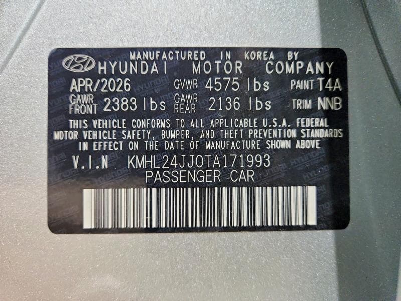 2026 HYUNDAI SONATA HYBRID BLUE 12