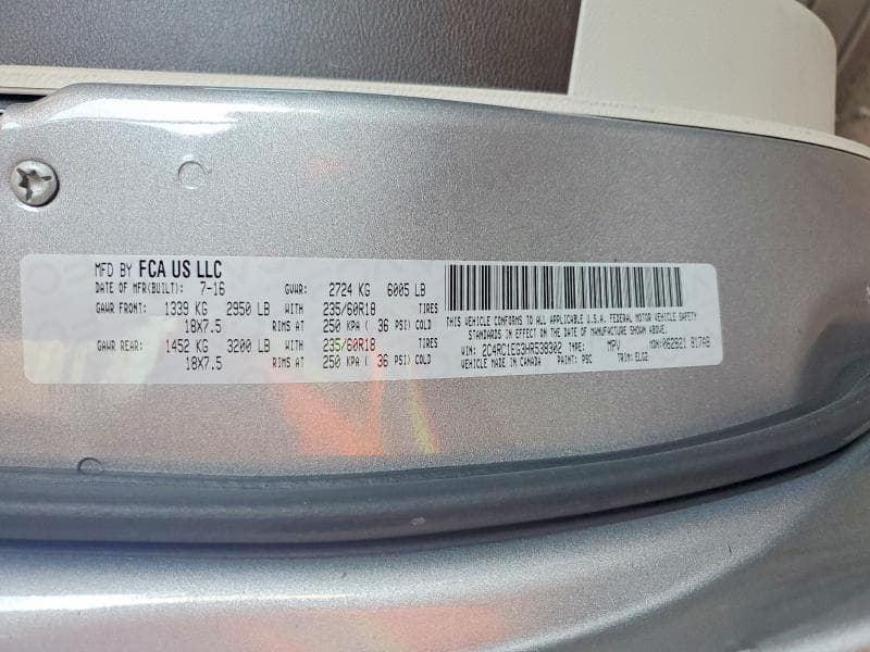 2017 CHRYSLER PACIFICA TOURING L PLUS 13