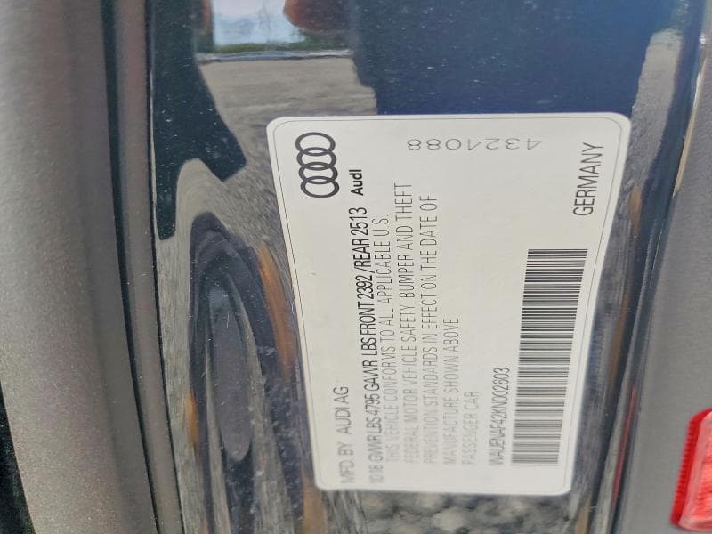 2019 AUDI A4 PREMIUM PLUS 12