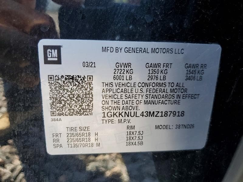 2021 GMC ACADIA SLT 13