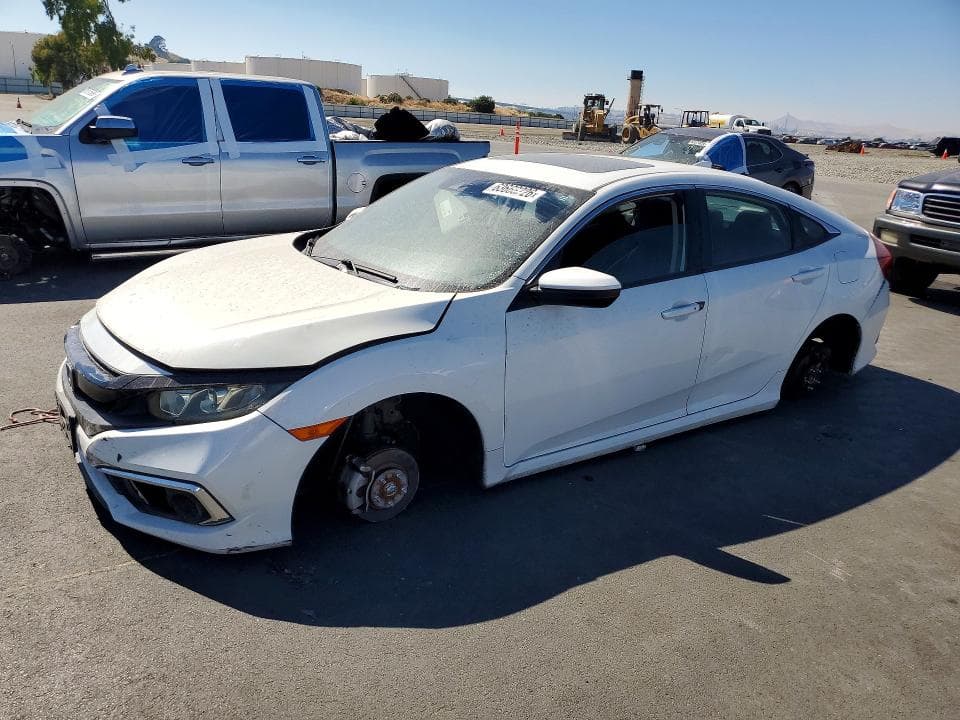 2019 HONDA CIVIC EXL - 1