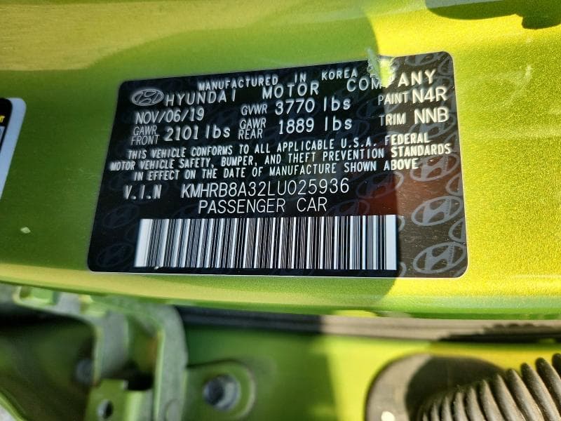 2020 HYUNDAI VENUE SE 12