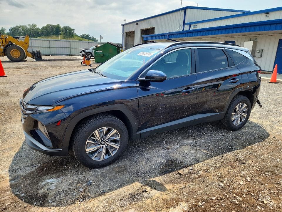 2023 HYUNDAI TUCSON BLUE - 1