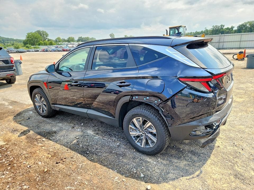 2023 HYUNDAI TUCSON BLUE 2