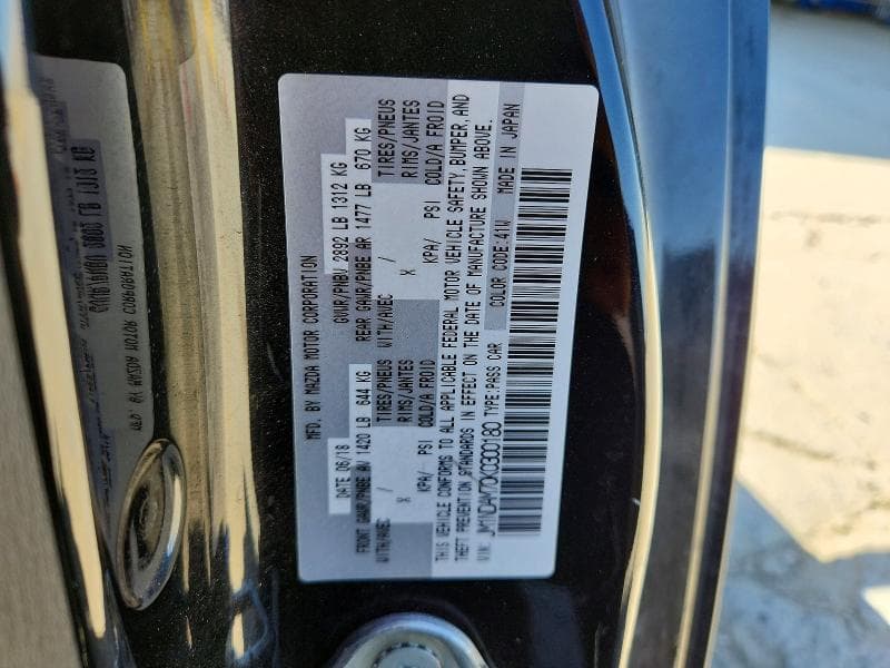 2019 MAZDA MX-5 MIATA GRAND TOURING 13