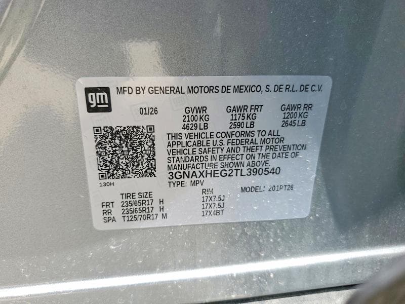 2026 CHEVROLET EQUINOX LT 13