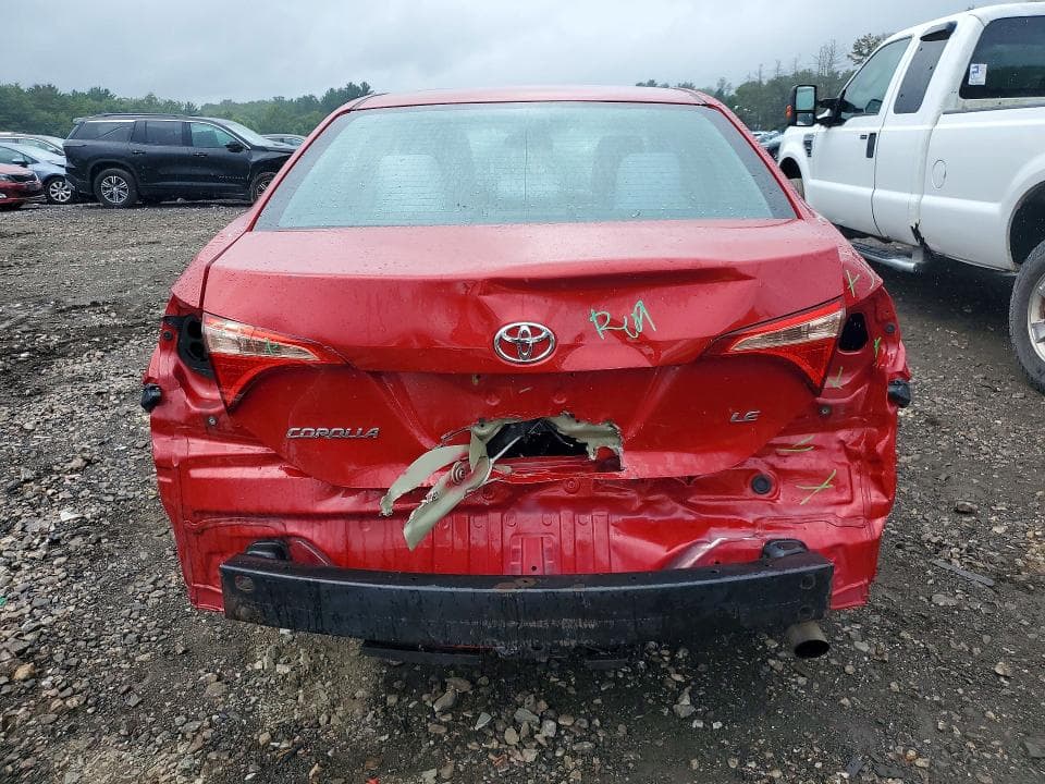 2017 TOYOTA COROLLA LE 6
