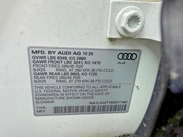 2021 AUDI Q7 PREMIUM PLUS 10