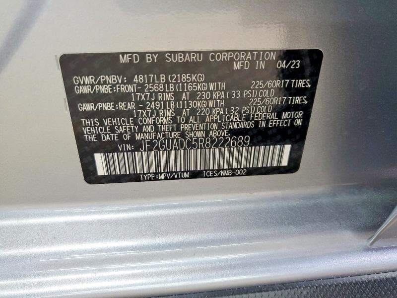 2024 SUBARU CROSSTREK PREMIUM 13