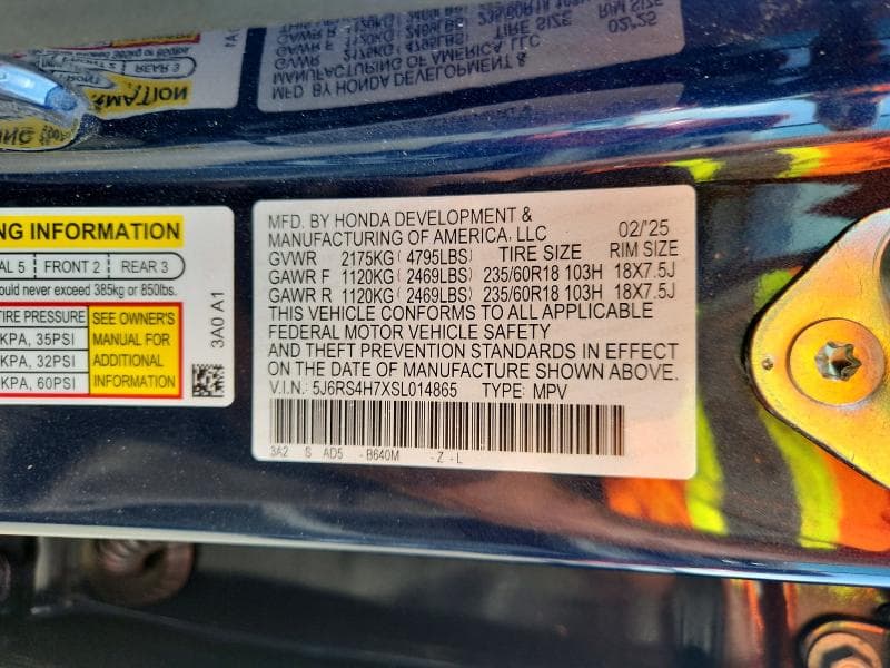 2025 HONDA CR-V EXL 12