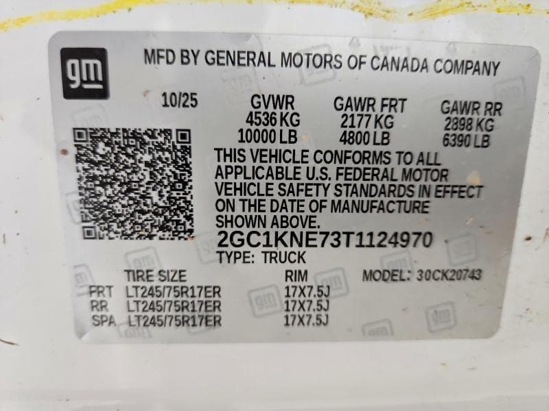 2026 CHEVROLET SILVERADO K2500 HEAVY DUTY LT 12