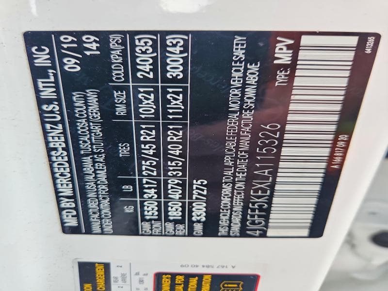 2020 MERCEDES-BENZ GLS 450 4MATIC 13