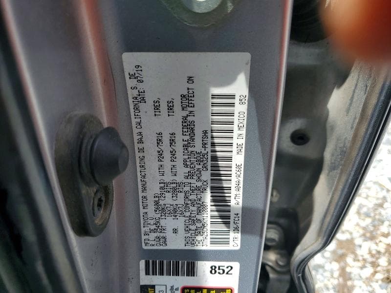 2019 TOYOTA TACOMA SR5 V6 12