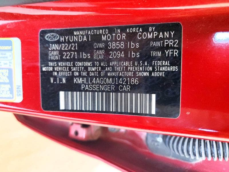 2021 HYUNDAI ELANTRA SE 12