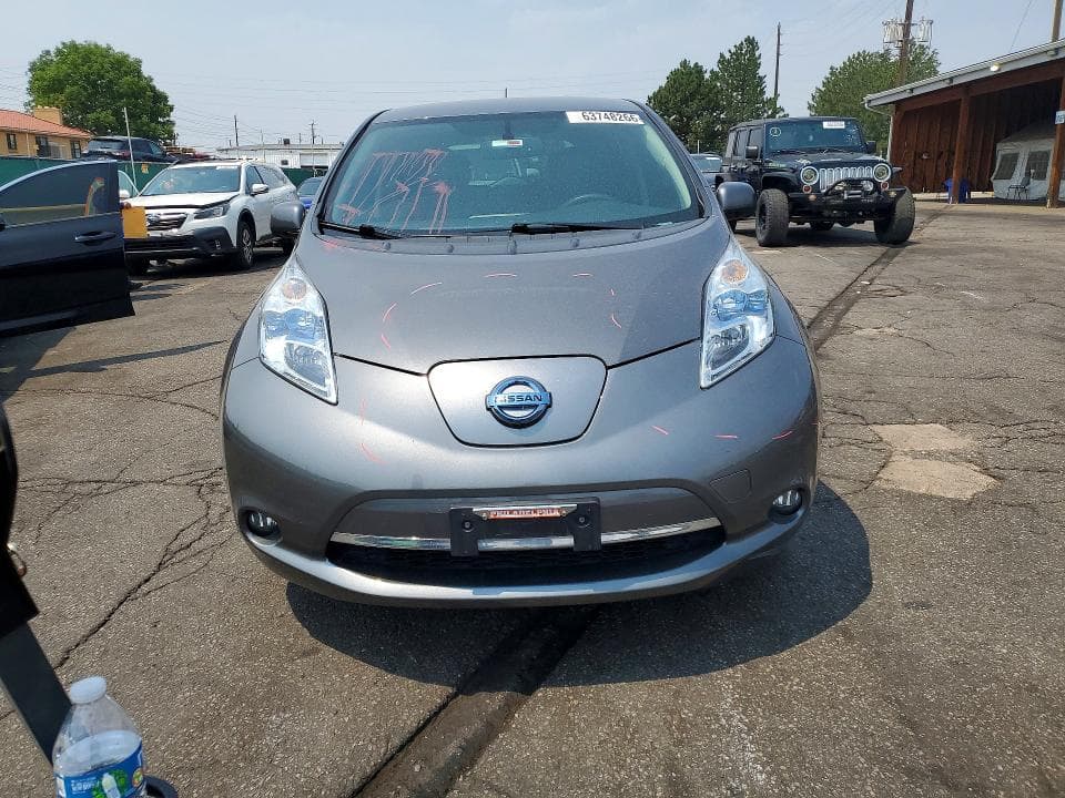 2017 NISSAN LEAF SL 5