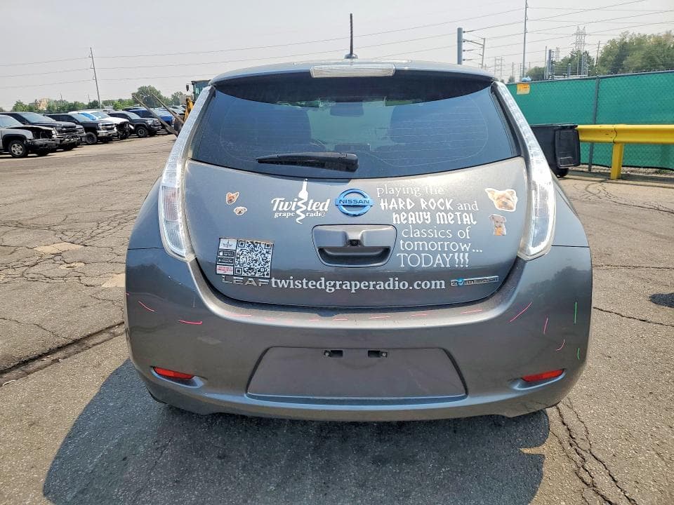 2017 NISSAN LEAF SL 6