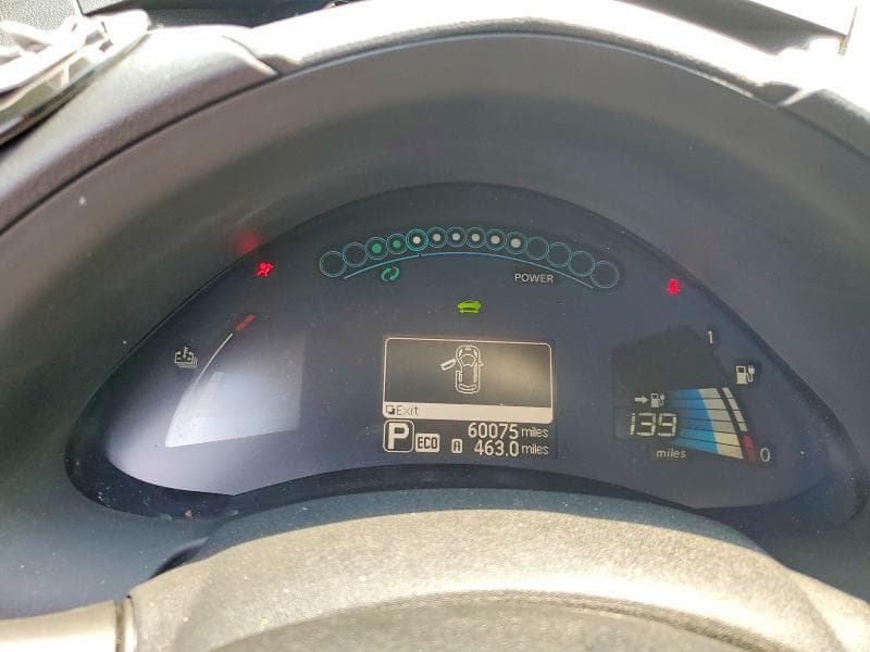 2017 NISSAN LEAF SL 9