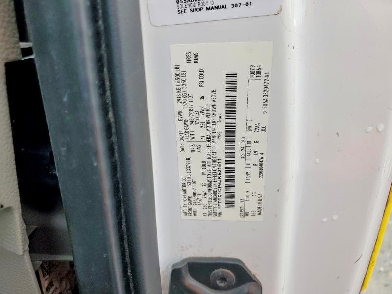 2018 FORD F150 SUPER CAB 12