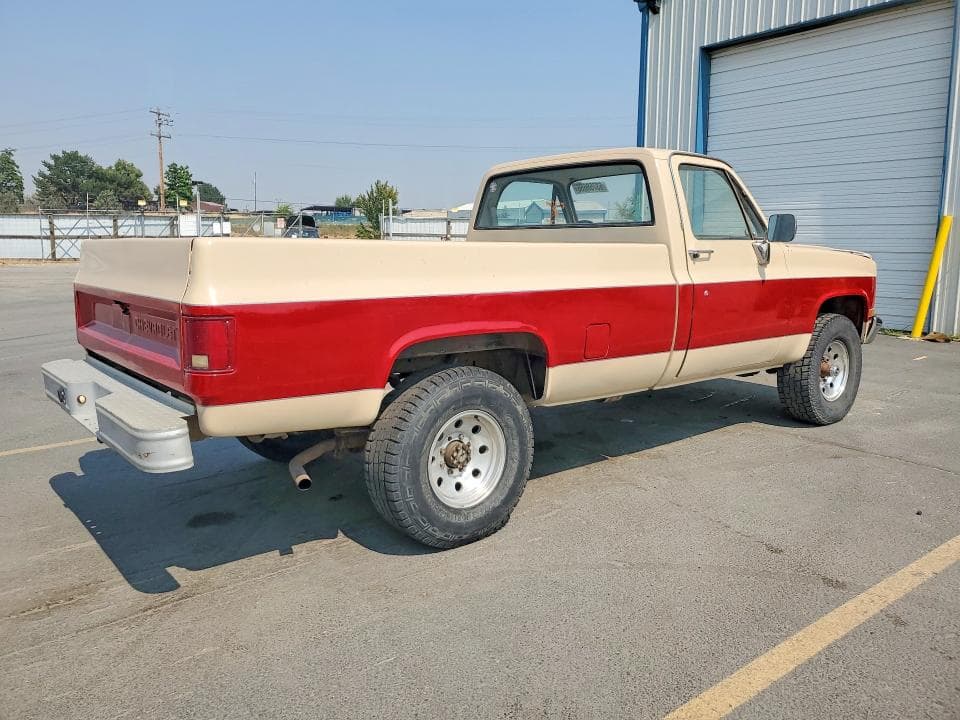 1985 CHEVROLET K20 3