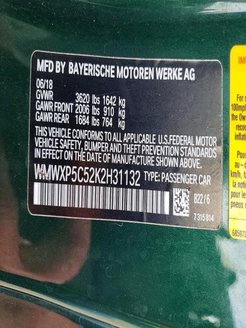 2019 MINI COOPER 12