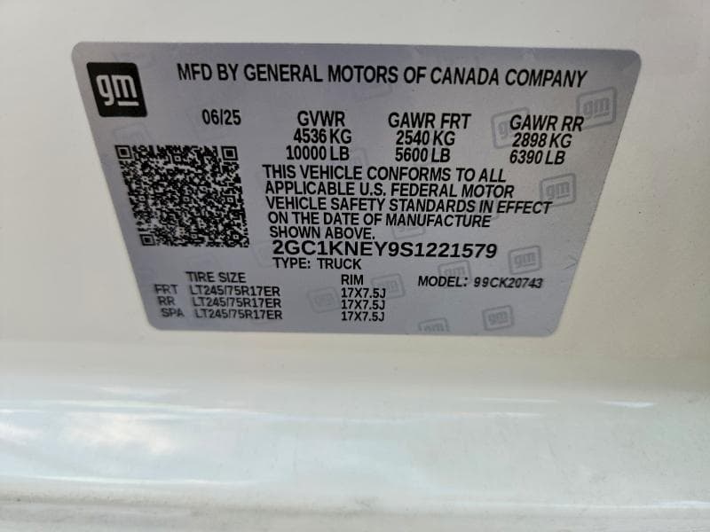 2025 CHEVROLET SILVERADO K2500 HEAVY DUTY LT 12