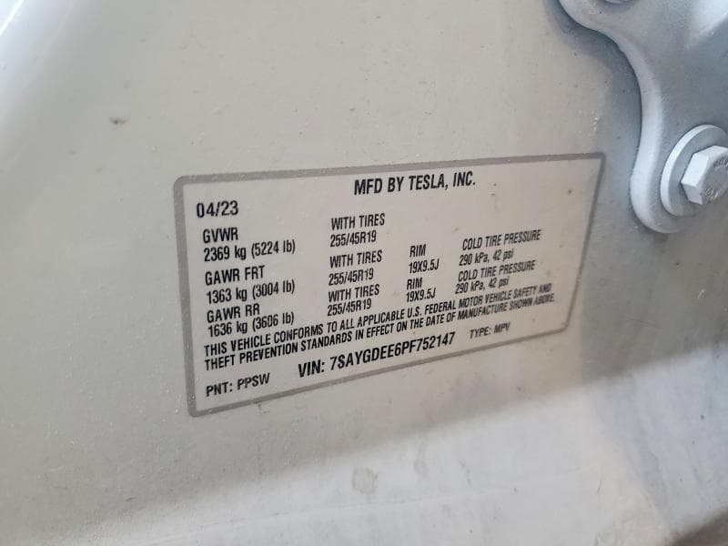 2023 TESLA MODEL Y 12
