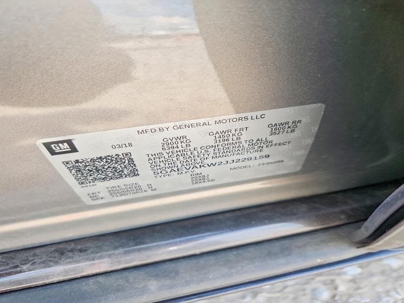 2018 BUICK ENCLAVE ESSENCE 13