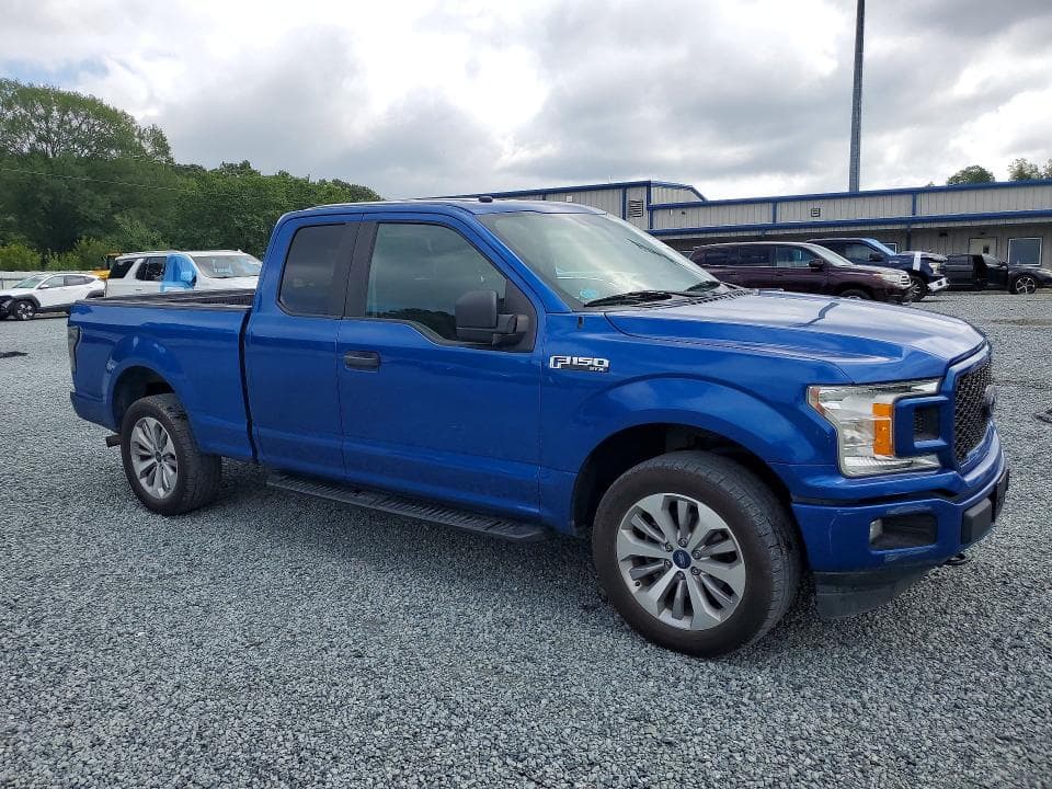 2018 FORD F150 SUPER CAB 4