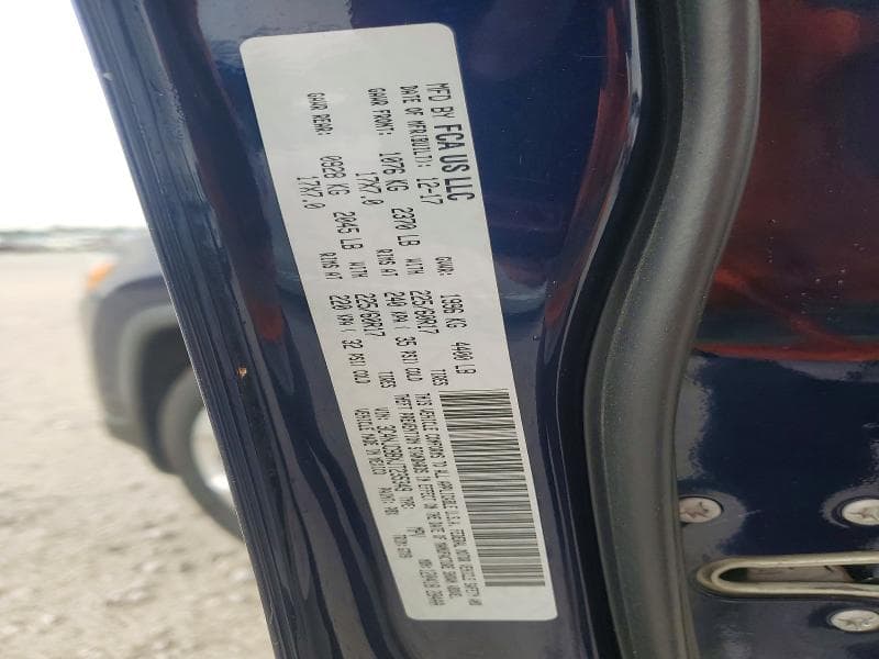 2018 JEEP COMPASS LATITUDE 12
