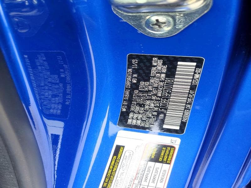 2023 SUBARU BRZ LIMITED 12