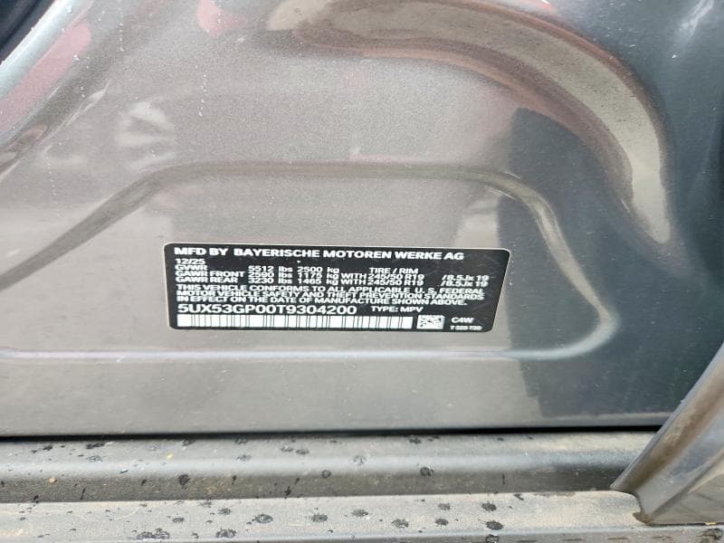 2026 BMW X3 30 XDRIVE 12