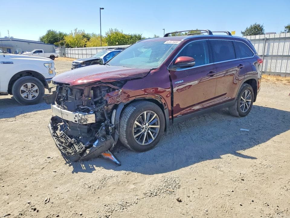 2019 TOYOTA HIGHLANDER HYBRID XLE - 1