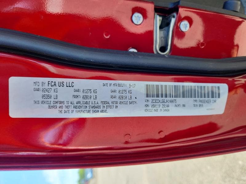 2018 DODGE CHARGER GT 12