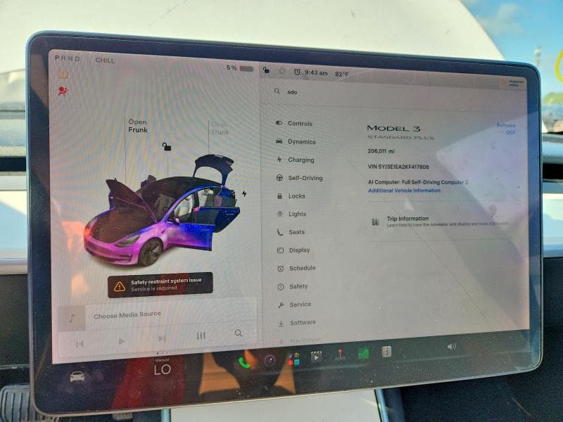 2019 TESLA MODEL 3 9