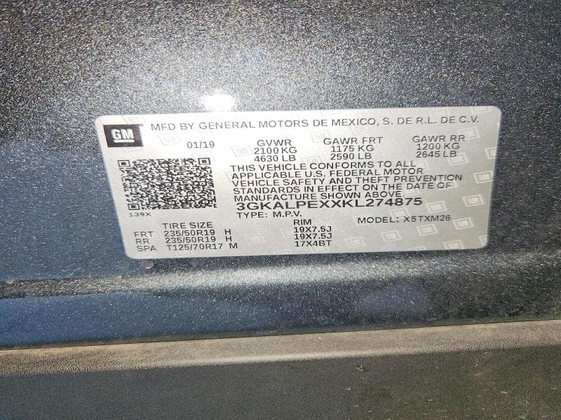 2019 GMC TERRAIN SLT 12