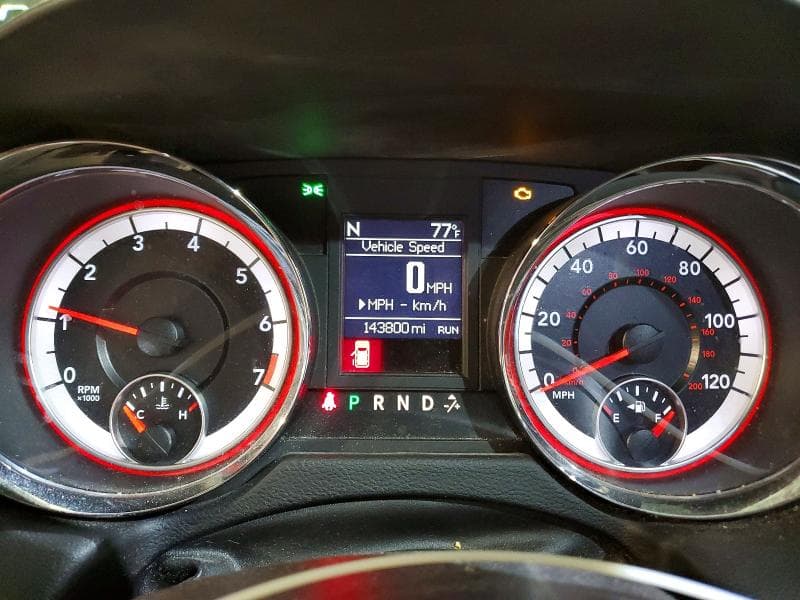2018 DODGE GRAND CARAVAN GT 9