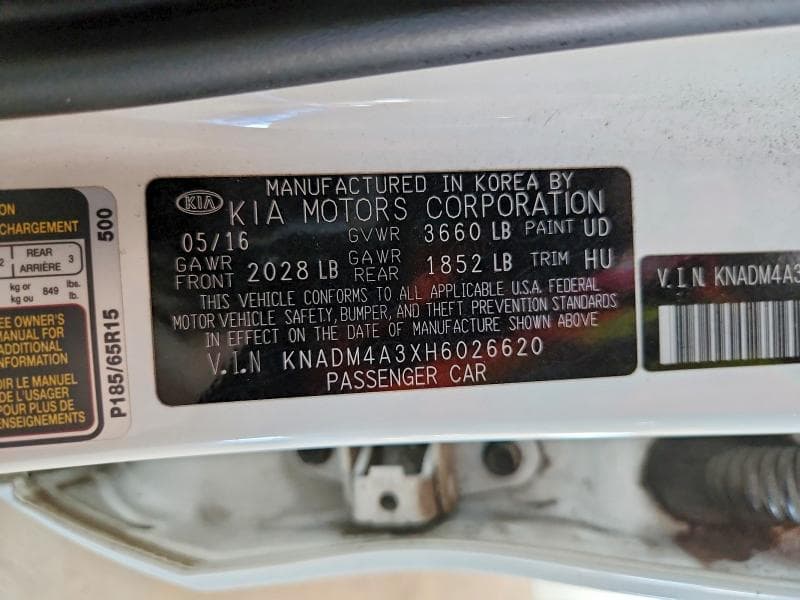 2017 KIA RIO LX 12