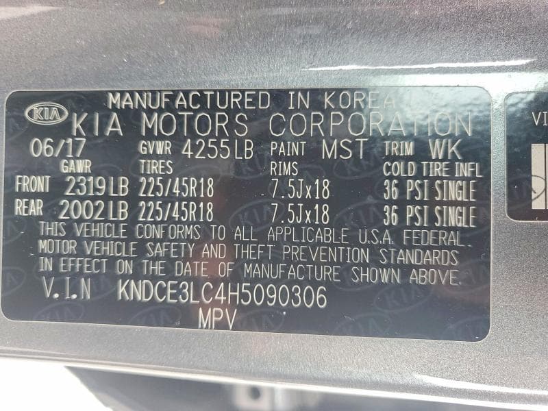 2017 KIA NIRO EX TOURING 13