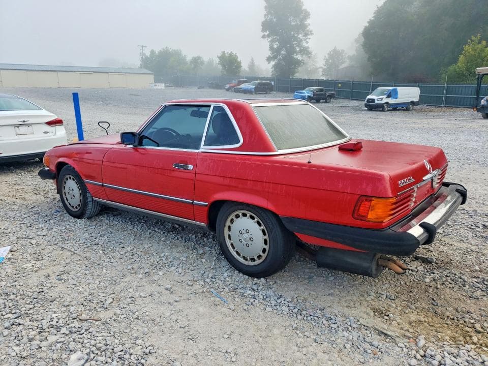 1986 MERCEDES-BENZ 560 SL 2