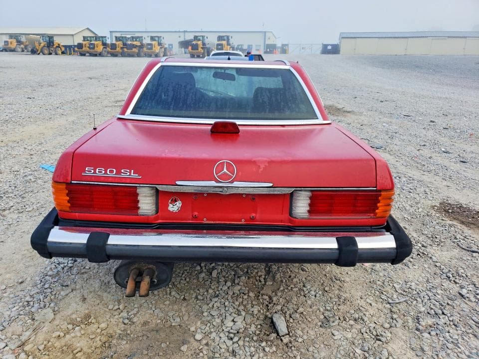 1986 MERCEDES-BENZ 560 SL 6